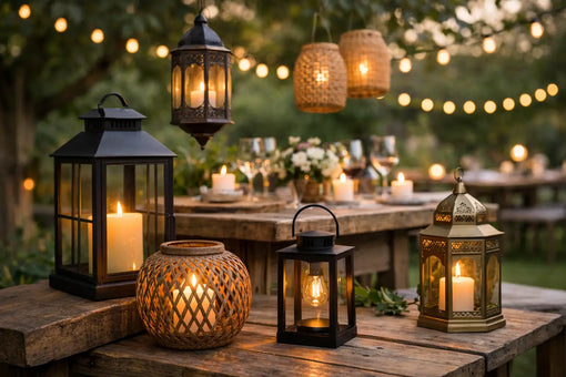 Outdoor Lanterns for Garden Party Styling