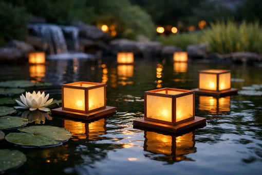 Floating Lanterns for Ponds That Set the Mood