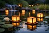 Floating Lanterns for Ponds That Set the Mood
