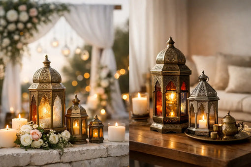 Moroccan Lanterns for Weddings and Home Styling