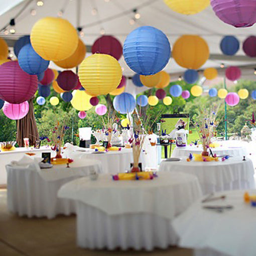 Paper Lanterns for Parties That Look Pulled Together