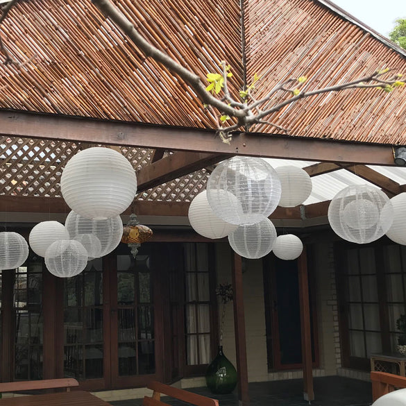 Lace lanterns