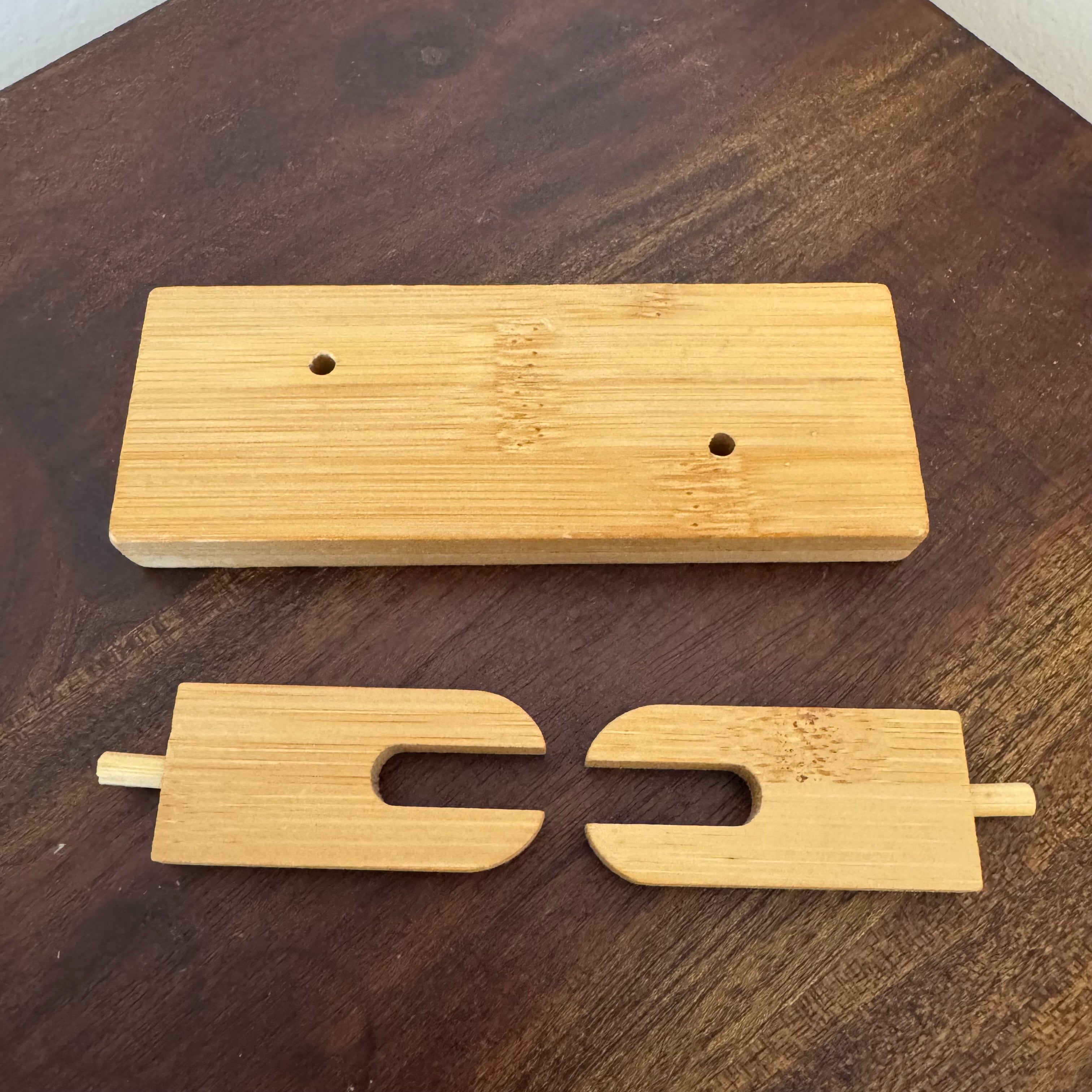 wooden display stand for hand fan