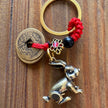 Chinese rabbit keyring