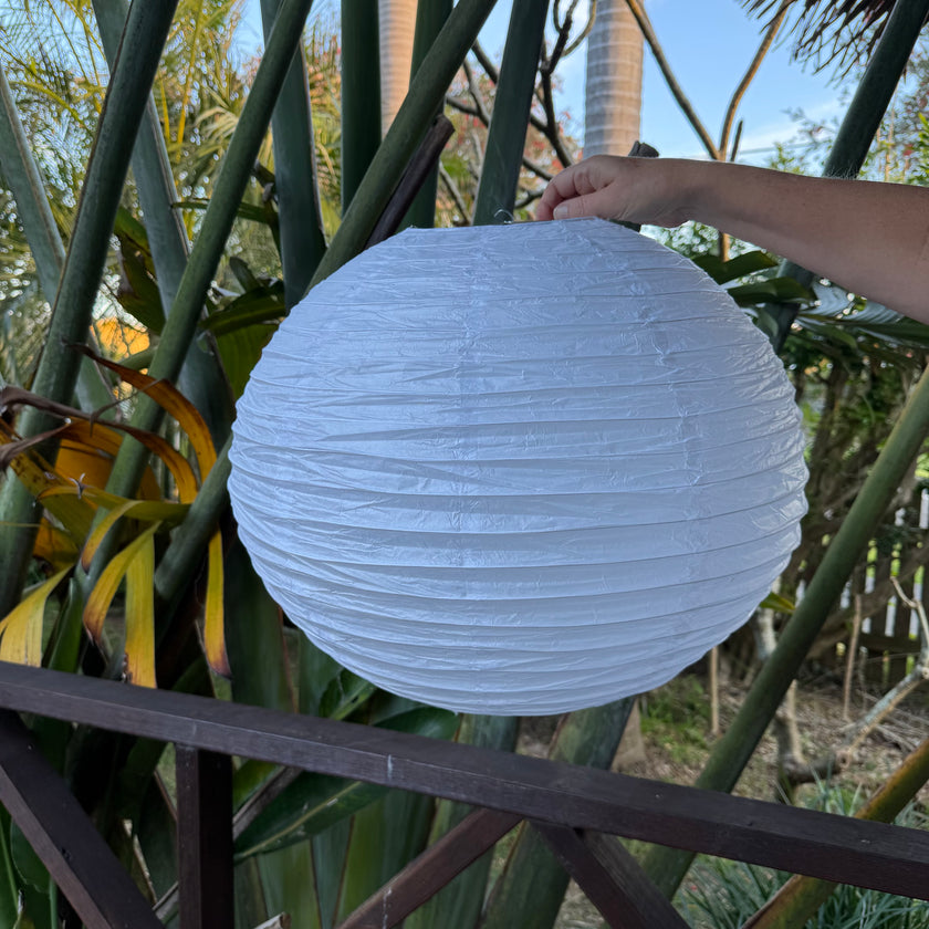 white paper lantern 50cm
