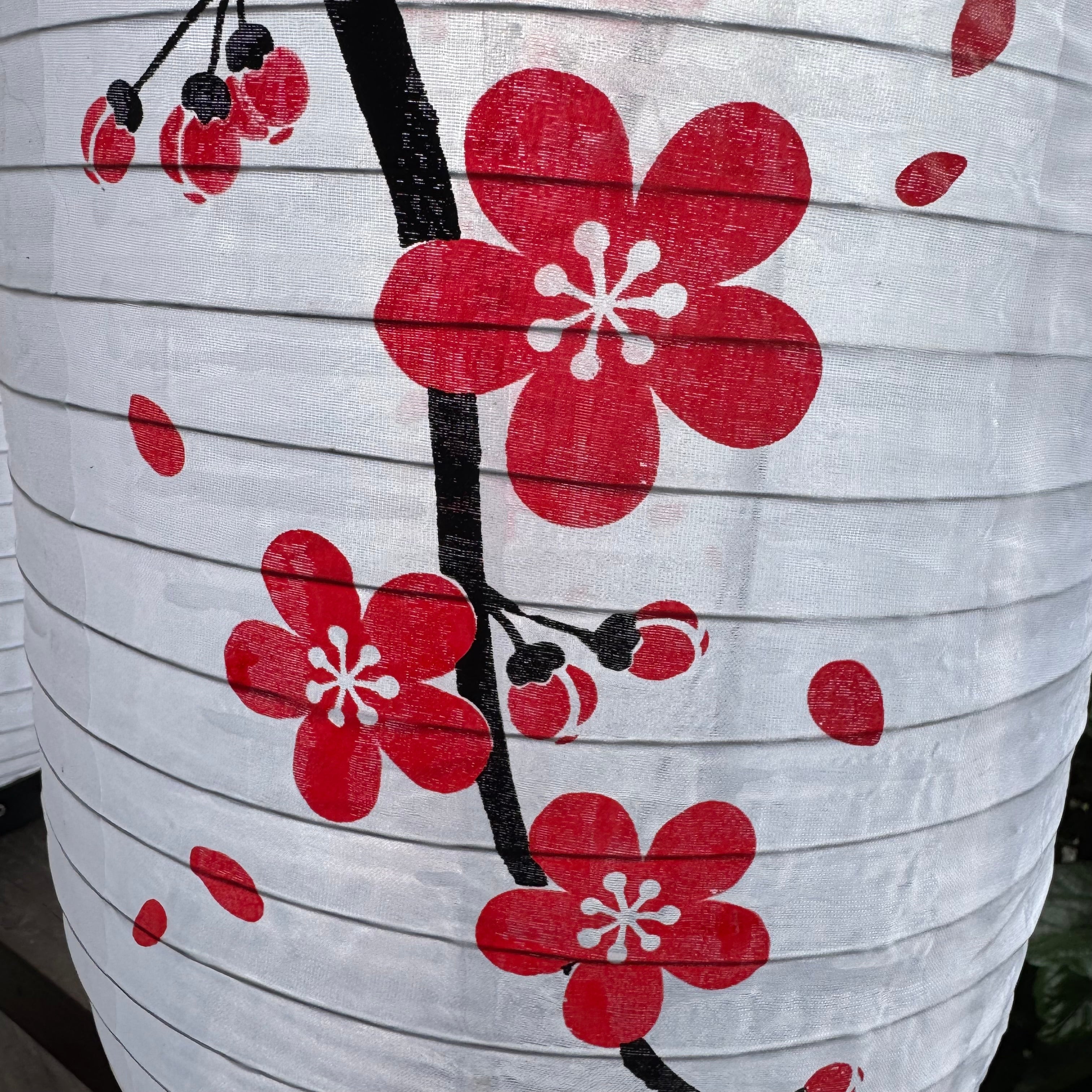 cherry blossom print lantern