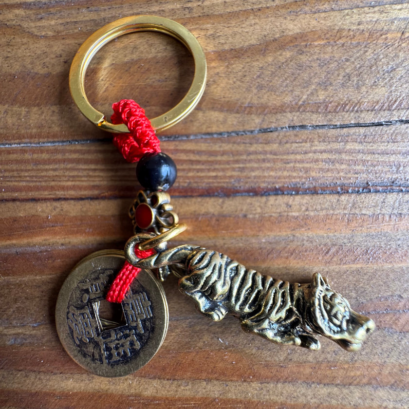 Chinese tiger keyring