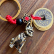 Chinese dog keyring