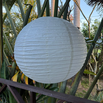 60cm ivory paper lantern