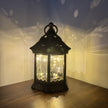 Hexagon Lantern with Fairy Lights (20cm high)