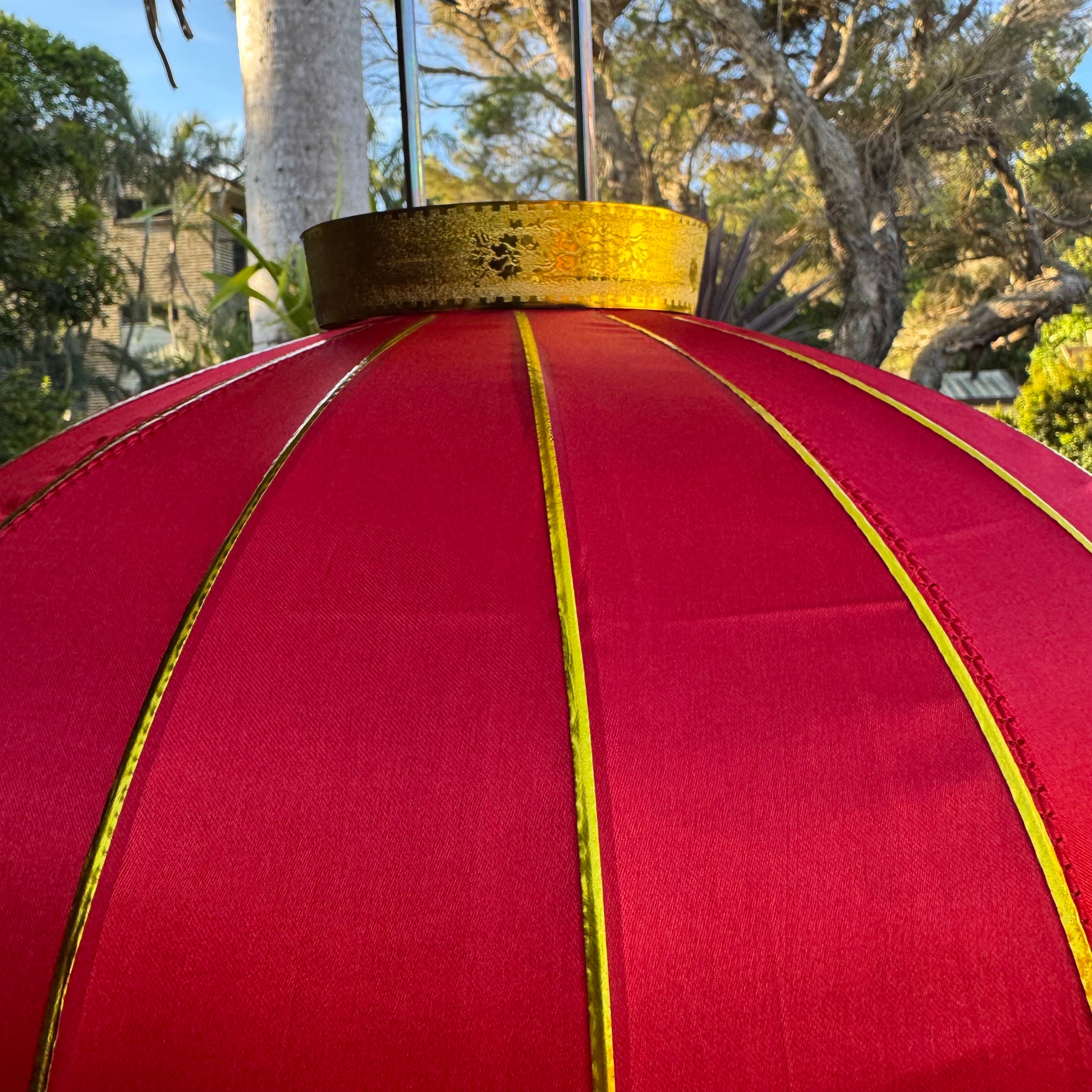 Red and gold Chinese lantern