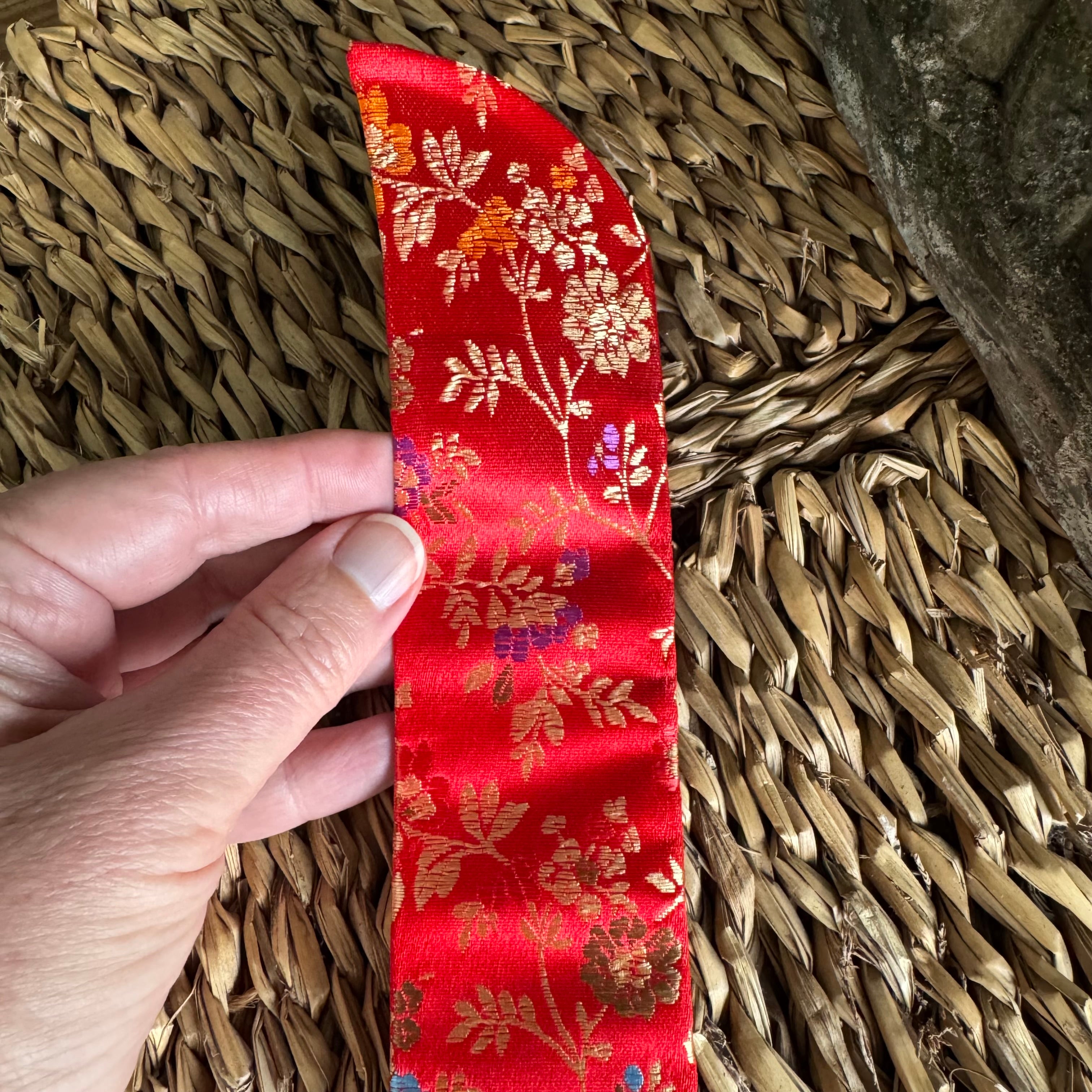 Chinese silk hand fan bags