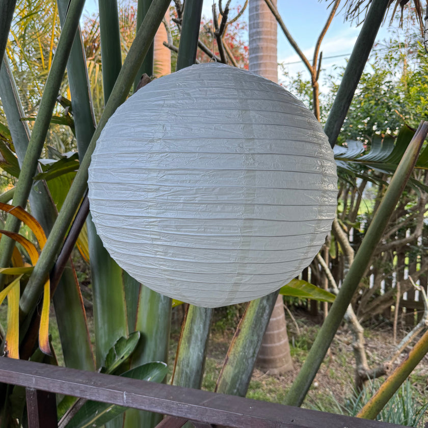 ivory paper lantern