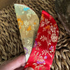 Chinese silk hand fan bags