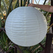 ivory paper lantern 75cm
