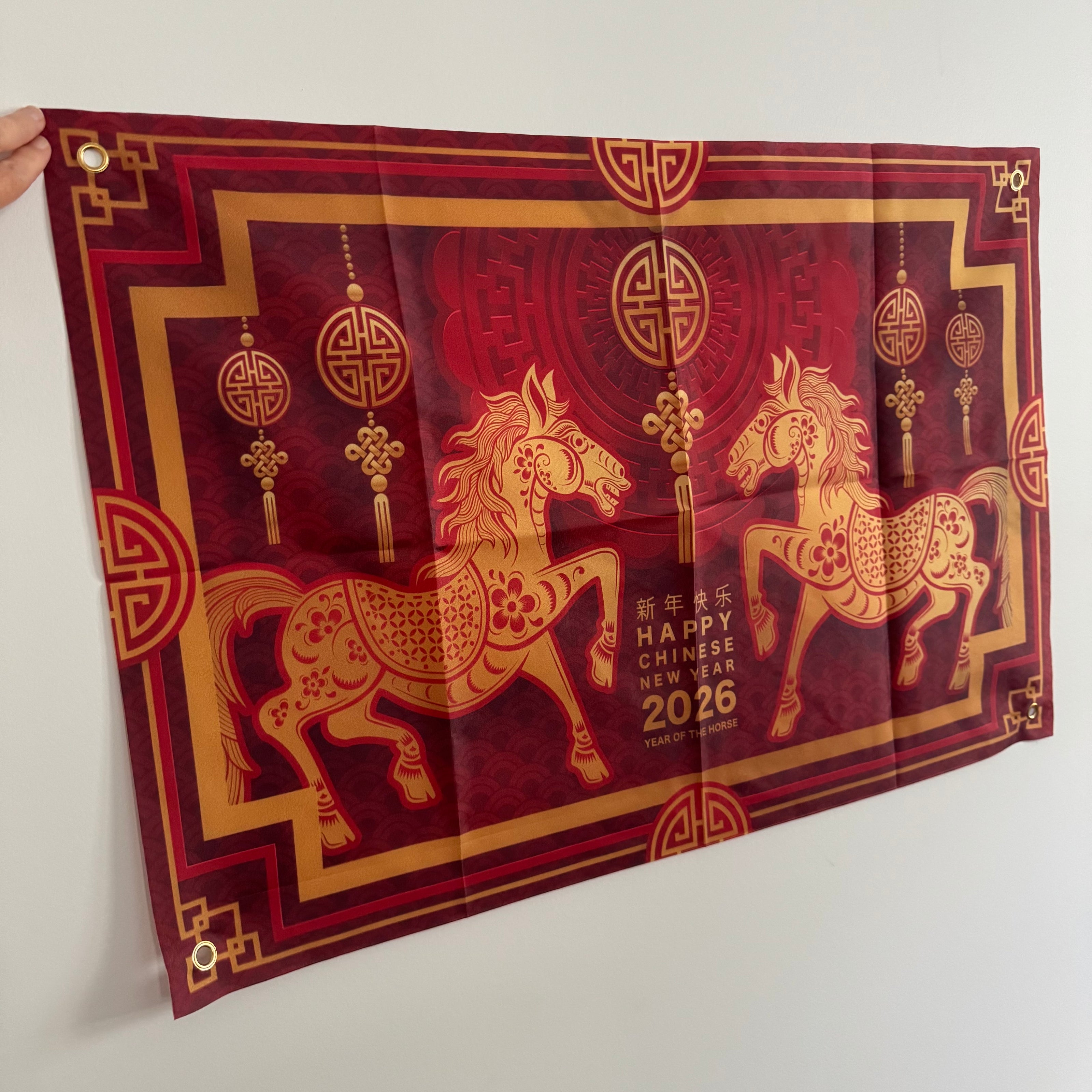 Chinese New Year 2026 Banner