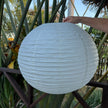 ivory paper lantern 60cm