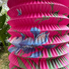 pink paper lantern