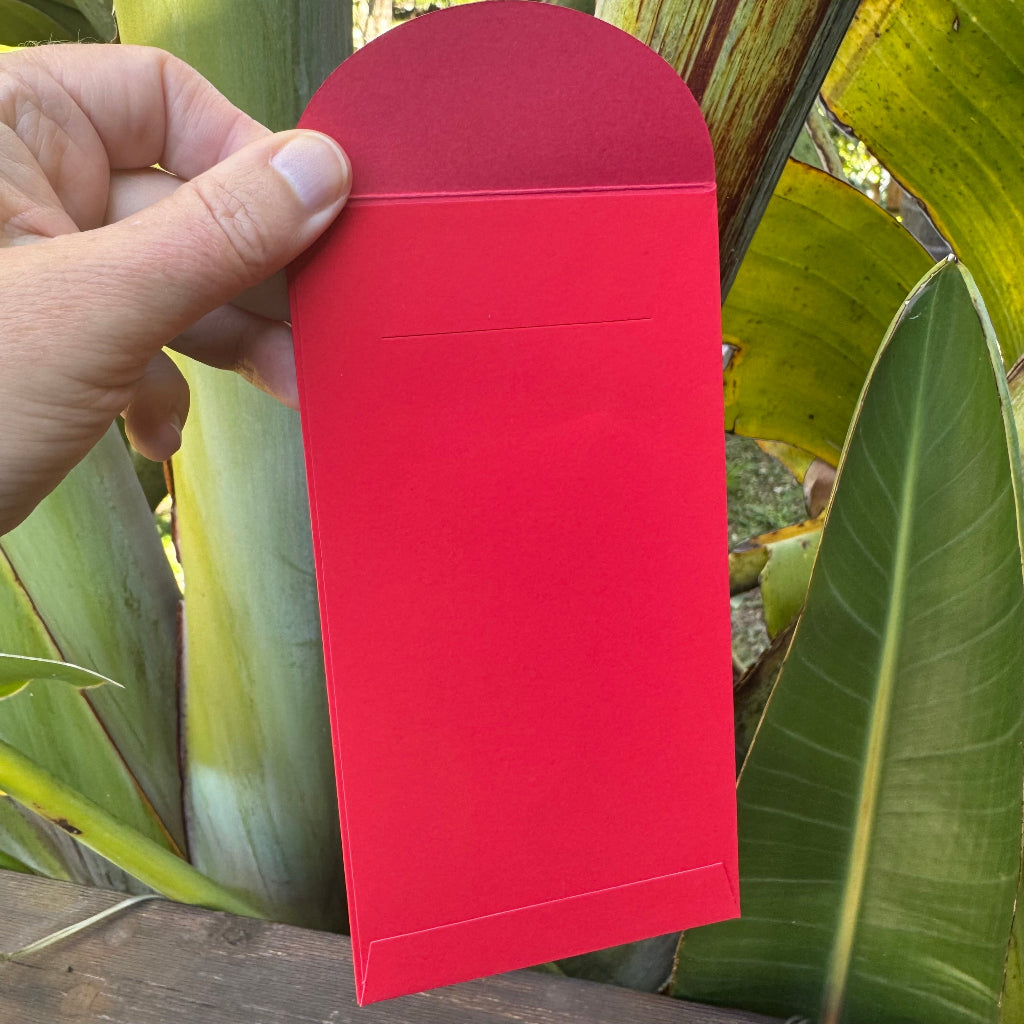 red money envelope Chinese New Year