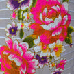Chinese flower white lantern