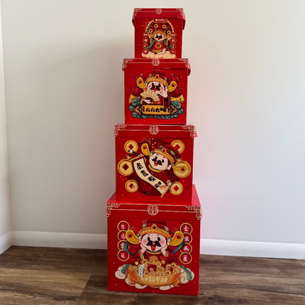 Chinese new year decoration god of wealth
