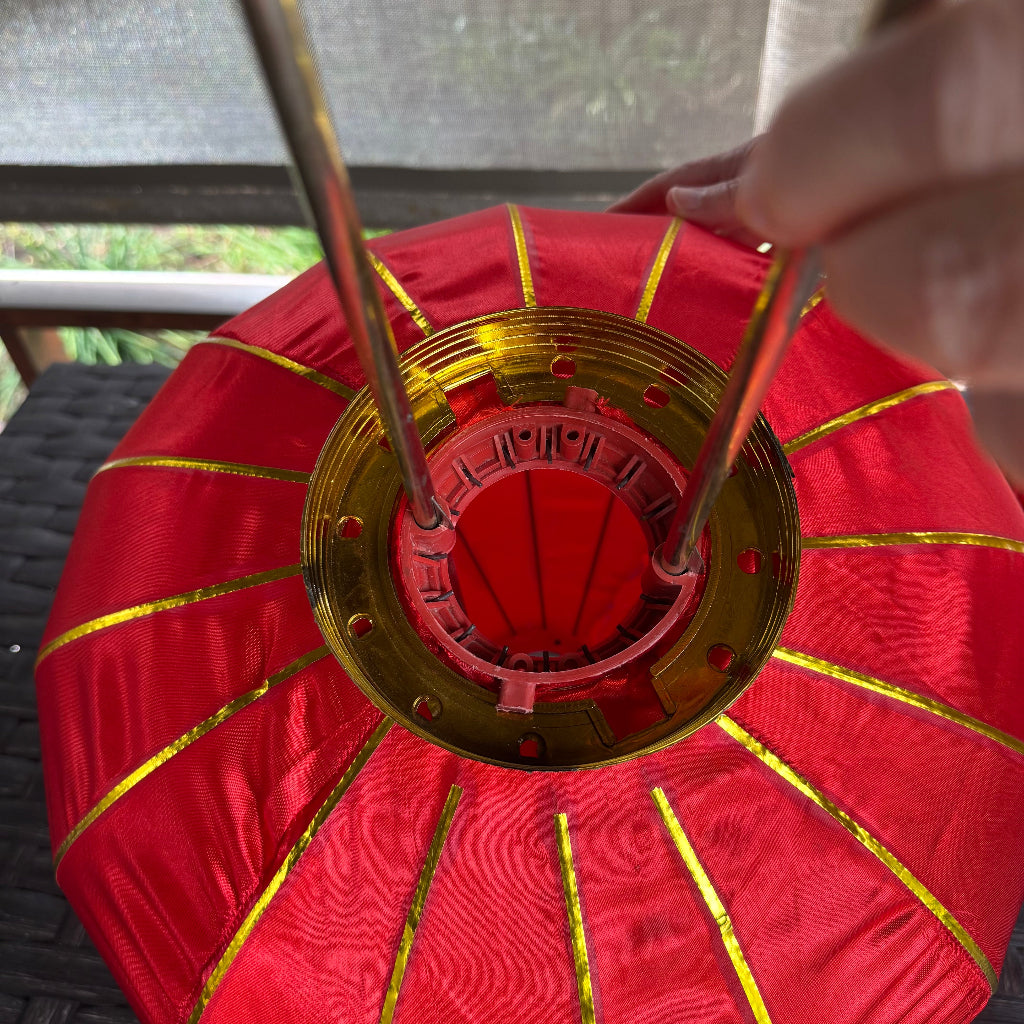 Chinese lantern metal frame