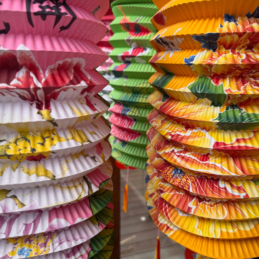 Chinese printed paper lanterns