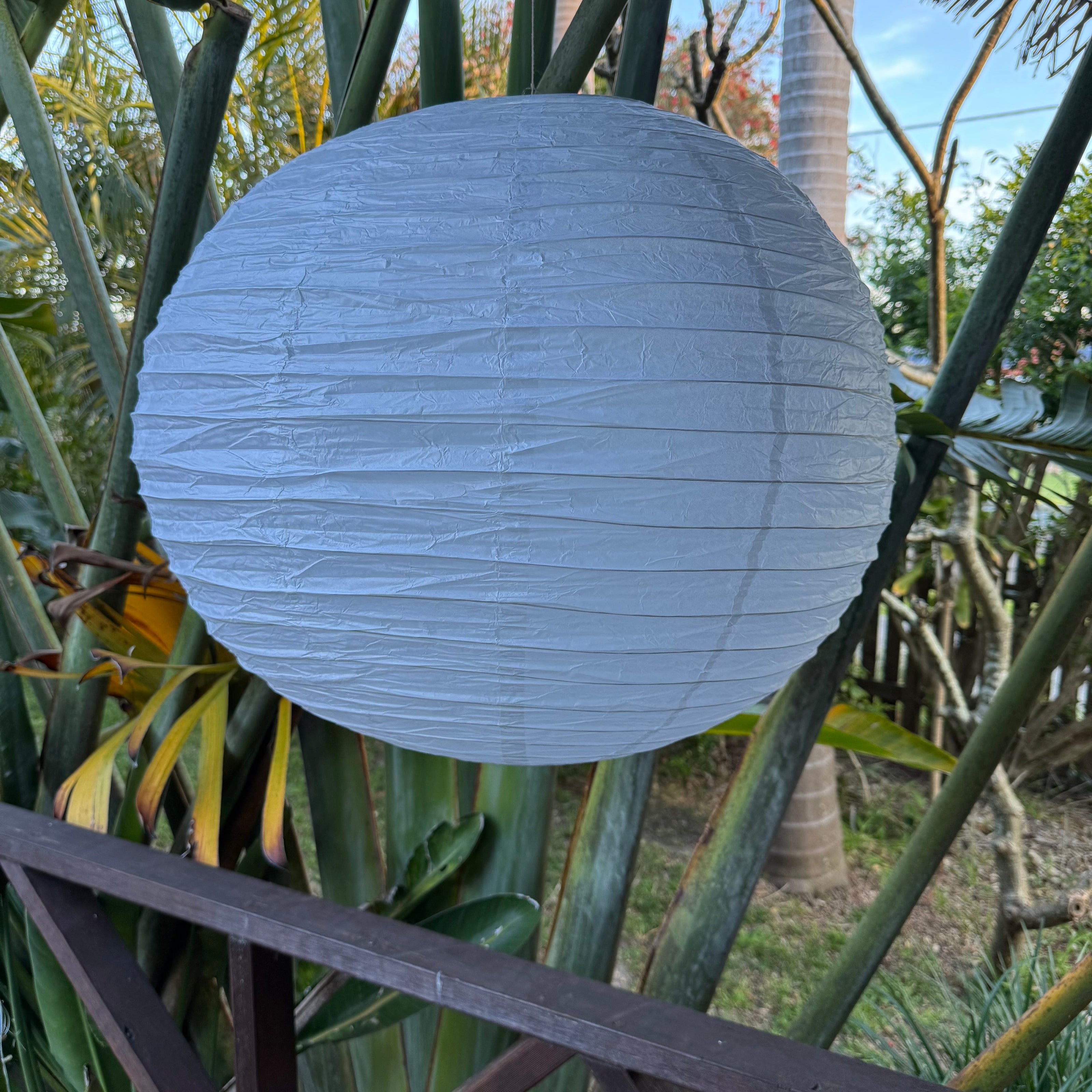 white paper lantern