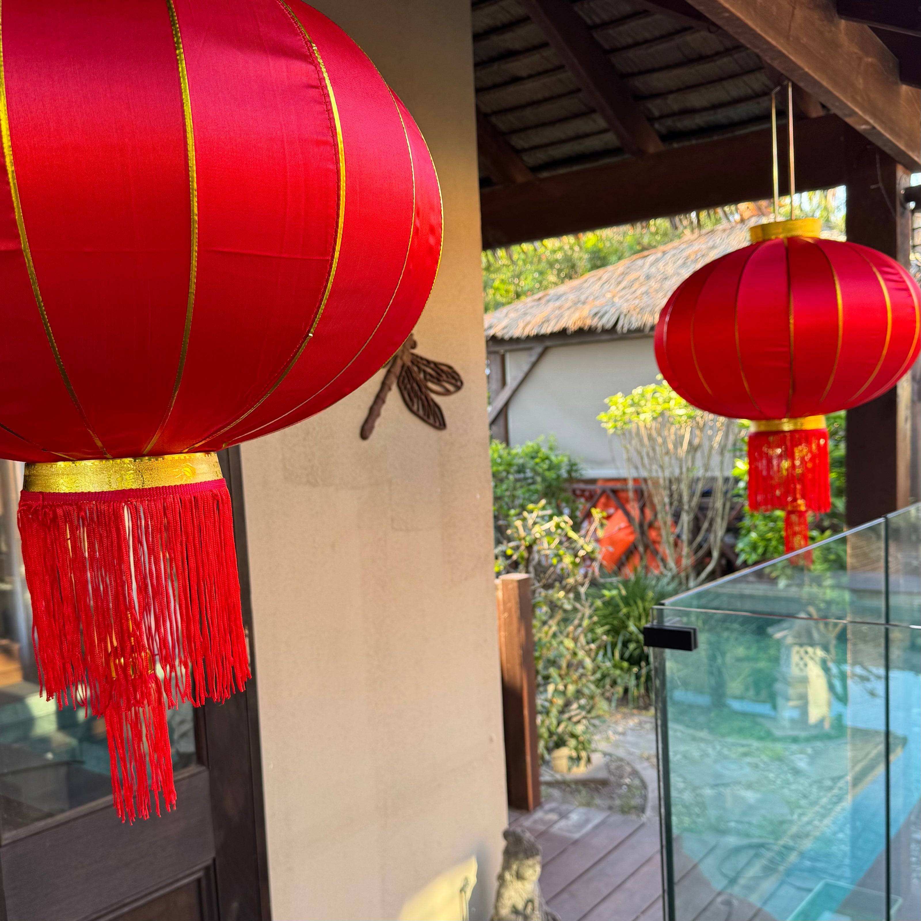 Lunar new year lanterns