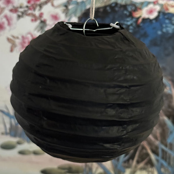 black Chinese lantern