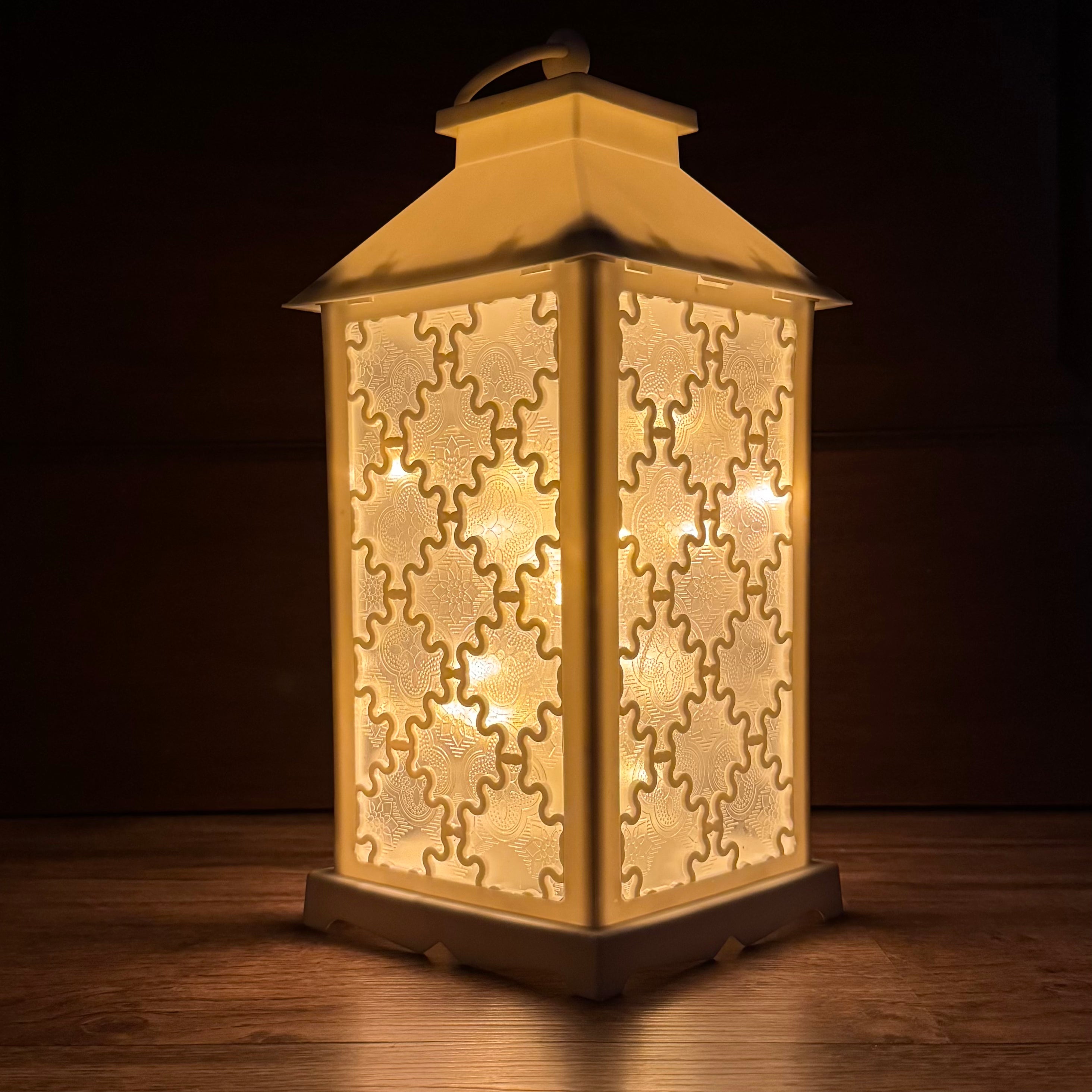 illuminated battery lantern