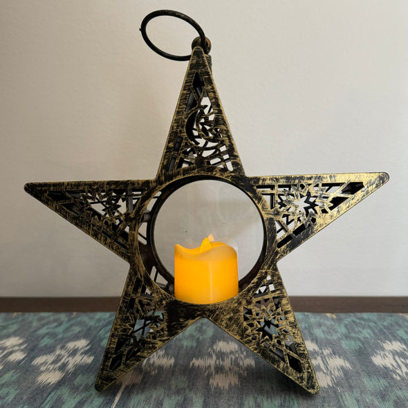 Star candle lantern