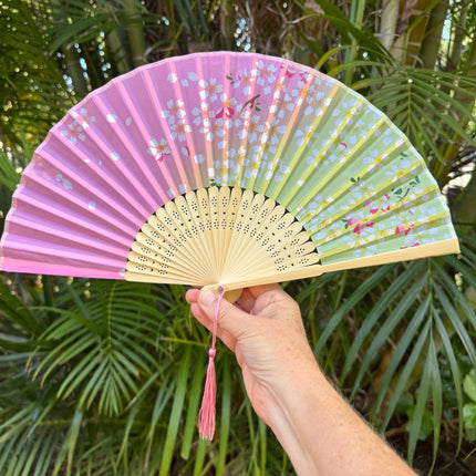 Chinese silk fan