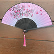 silk hand fan