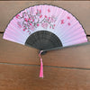 silk hand fan