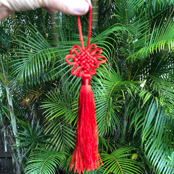 Luxurious Chinese knot tassel hanging decoration