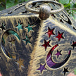 SALE - Moroccan Star and Moon LED lantern with fairy lights (batteries incl)