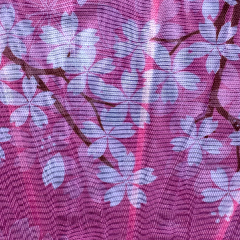 pink wedding parasol