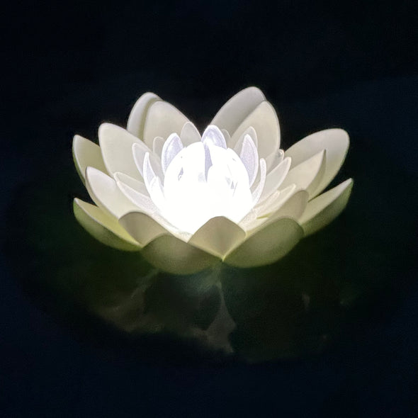 floating lotus lantern