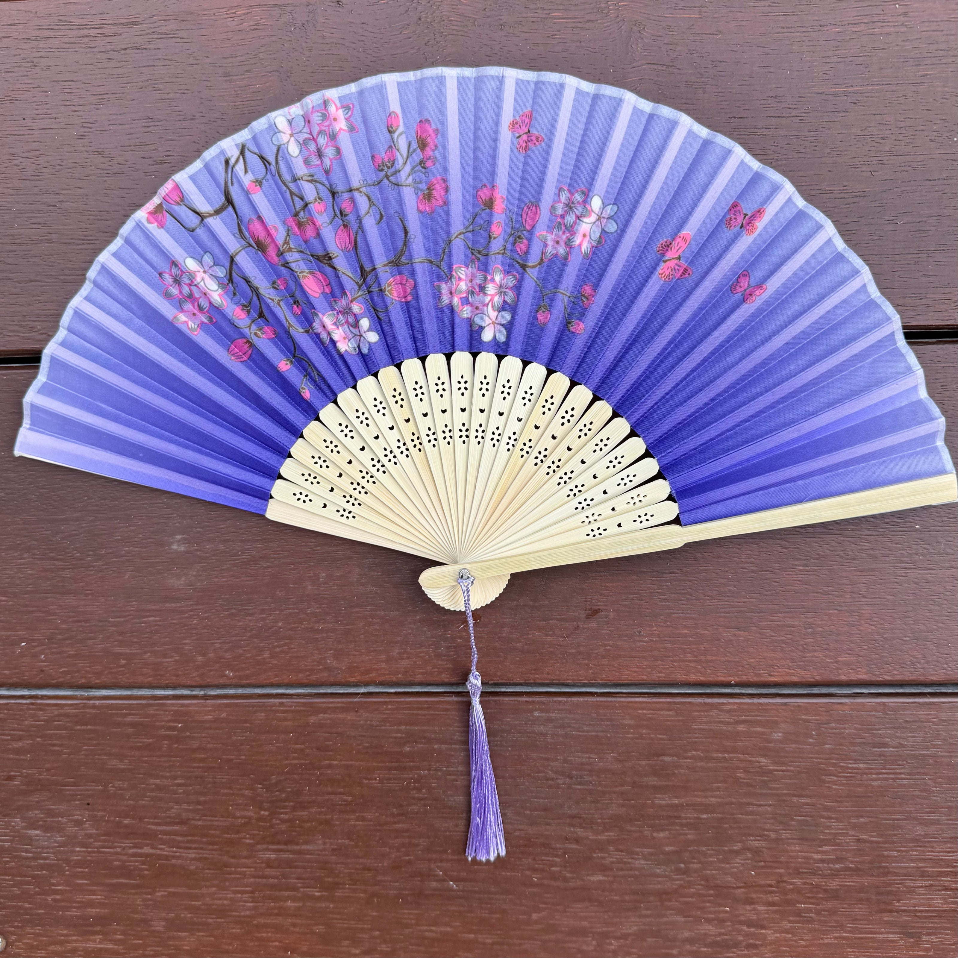 Chinese silk fan