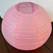 pastel pink paper lantern