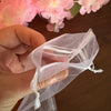 organza fan bag