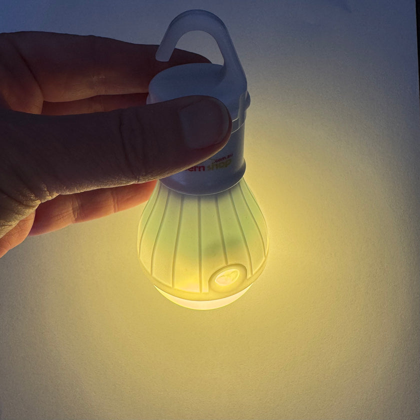 warm white lantern light