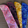 Chinese silk hand fan sleeves