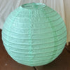 light green paper lantern