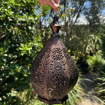 Bronze Moroccan Lantern