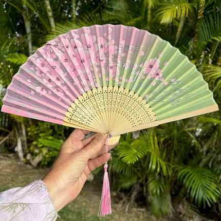 Chinese silk fan