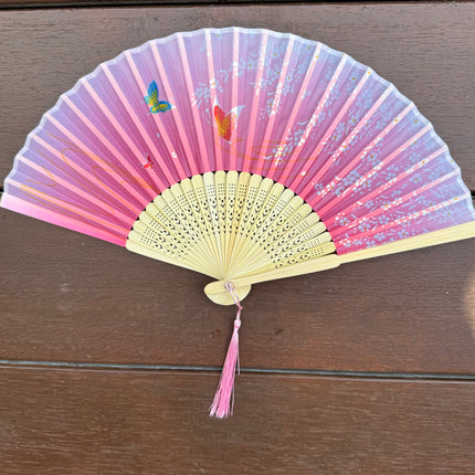 Chinese silk fan