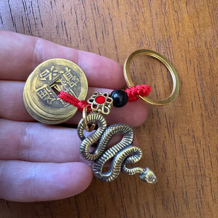 Chinese Snake Keyring