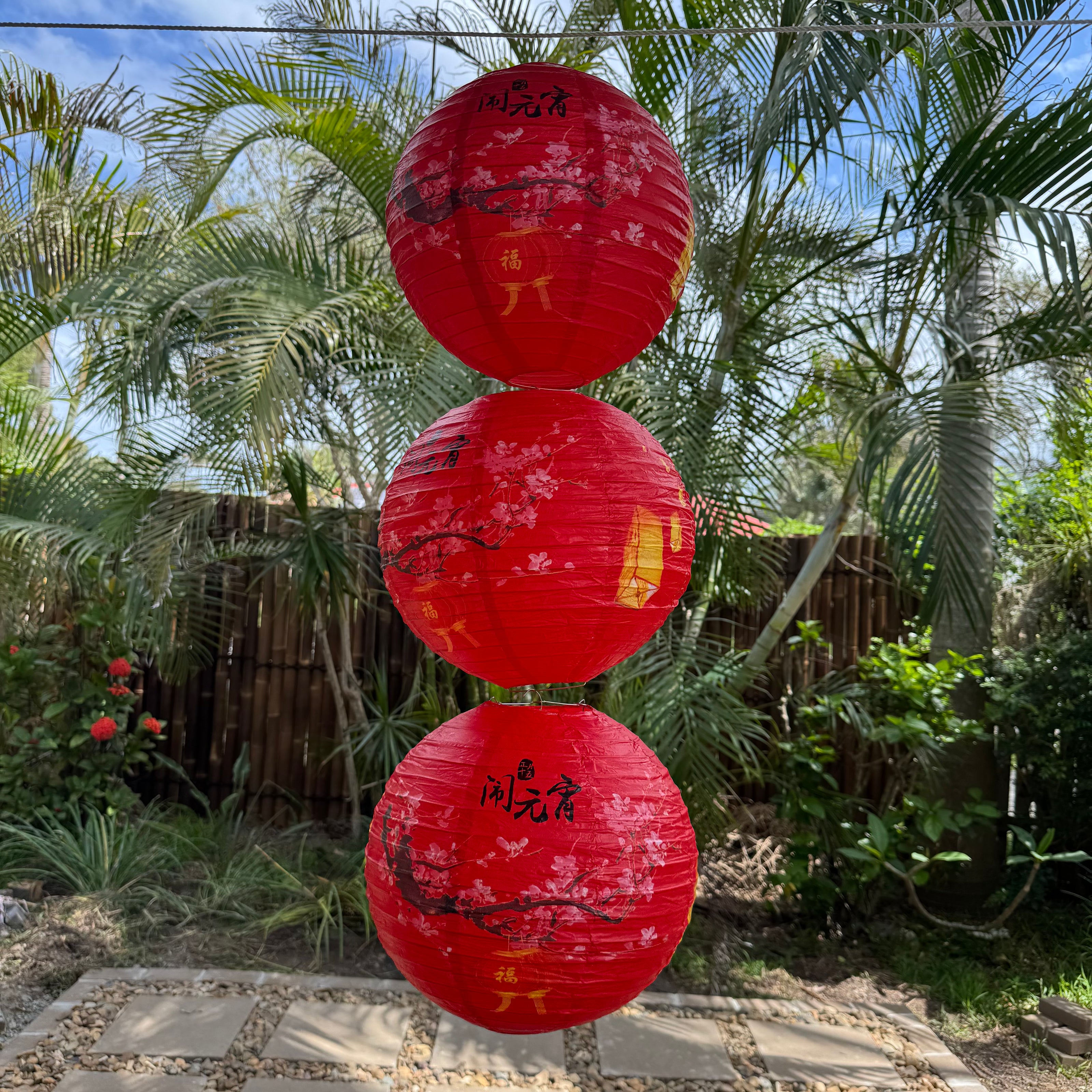 Chinese paper lanterns
